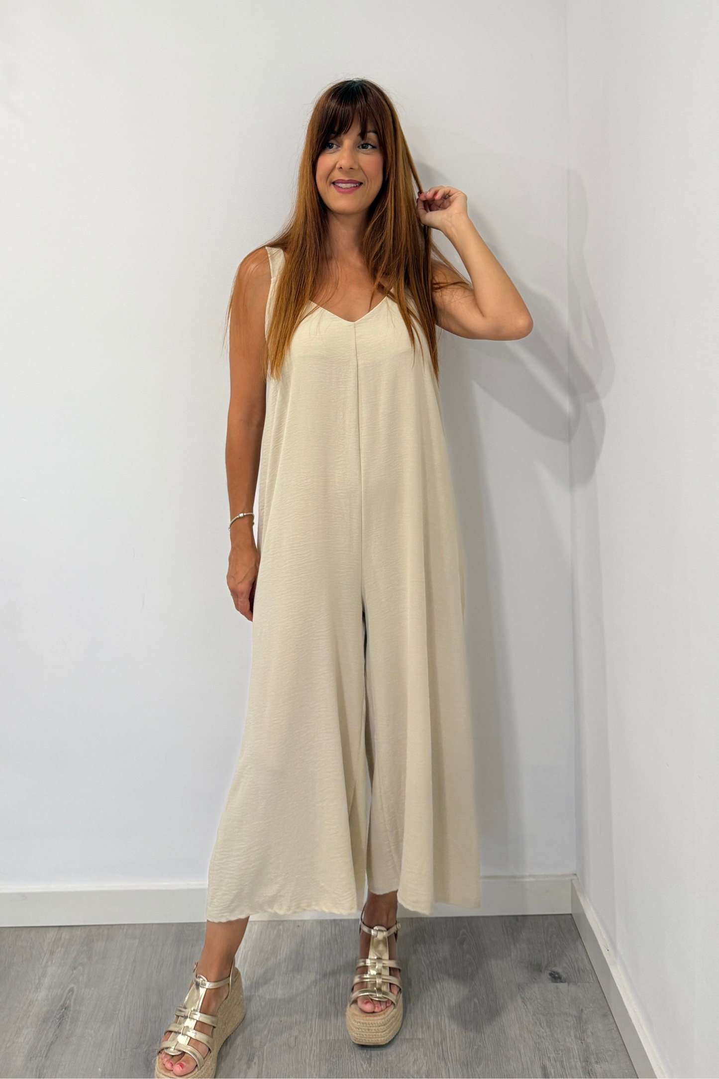 Mono fluido beige