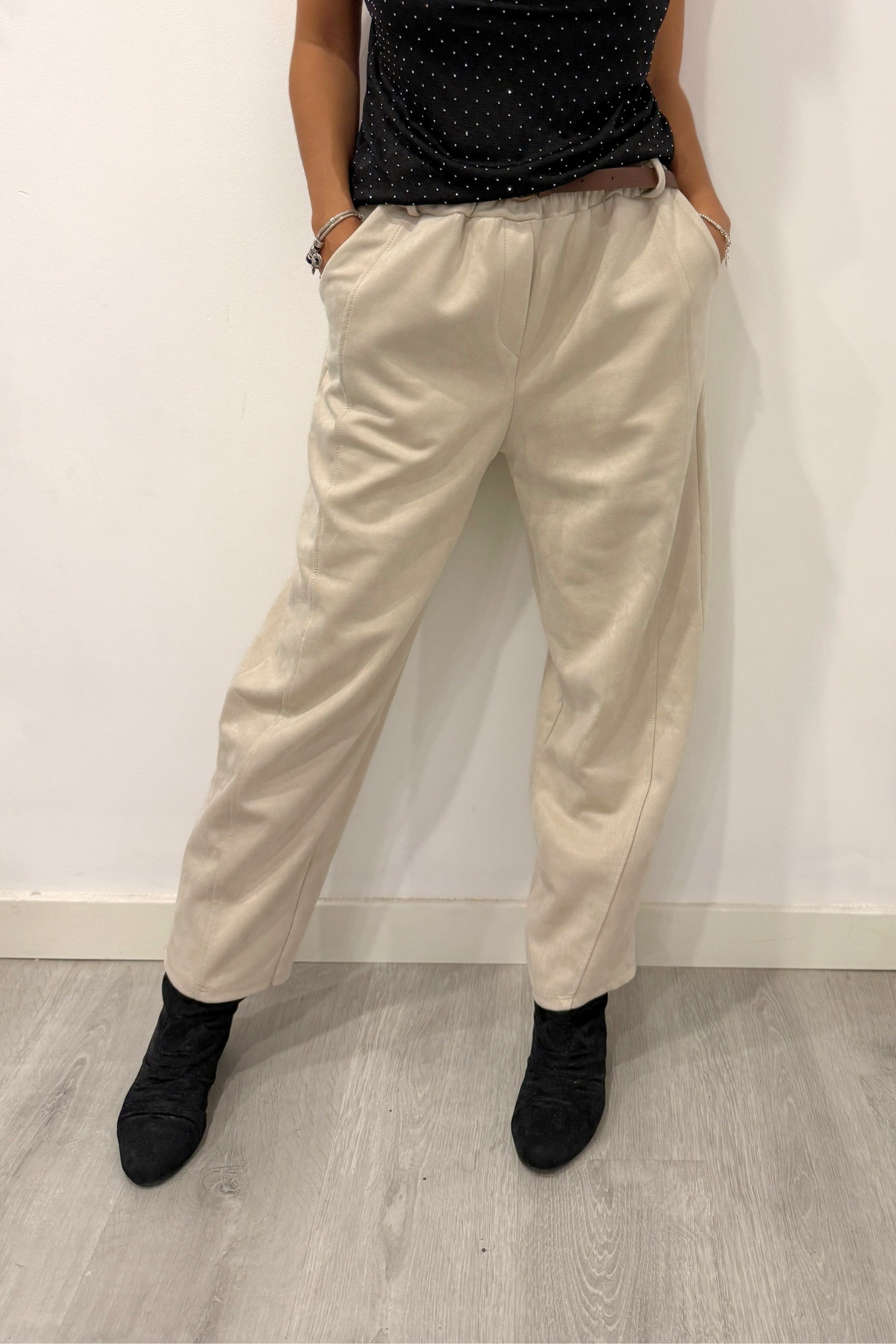Pantalón Duna con cinturón
