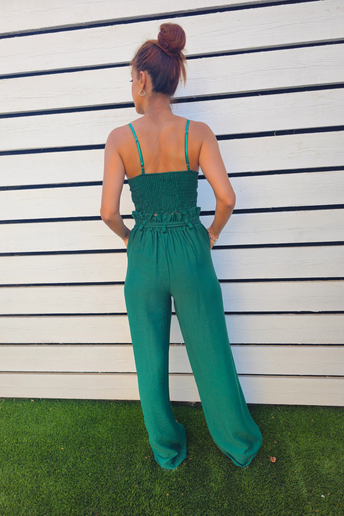 Conjunto Serene verde.