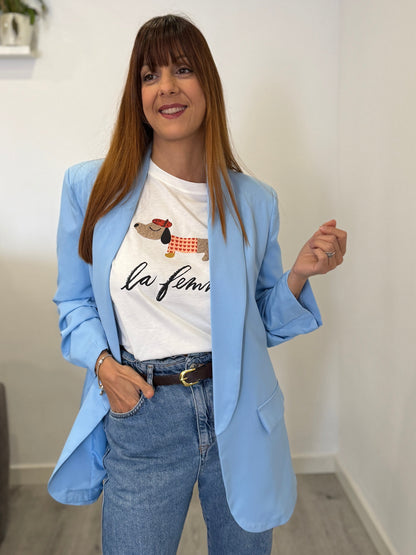 Blazer Candy Azul