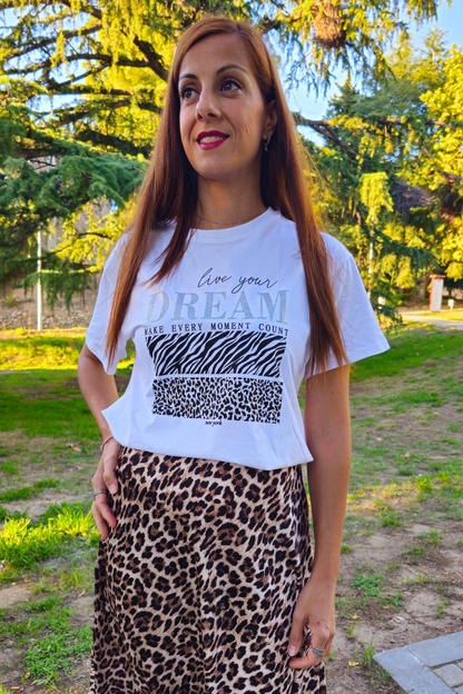 Camiseta Dream blanca