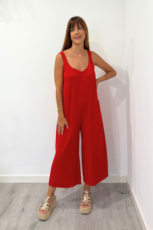 Mono fluido rojo
