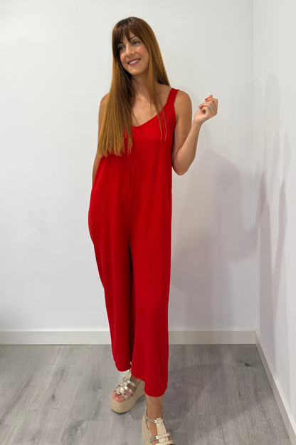 Mono fluido rojo