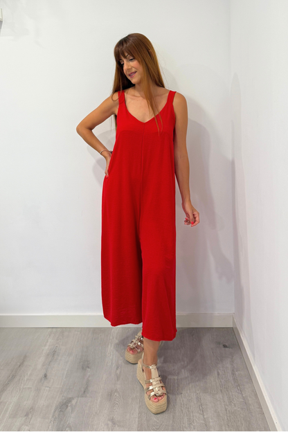 Mono fluido rojo