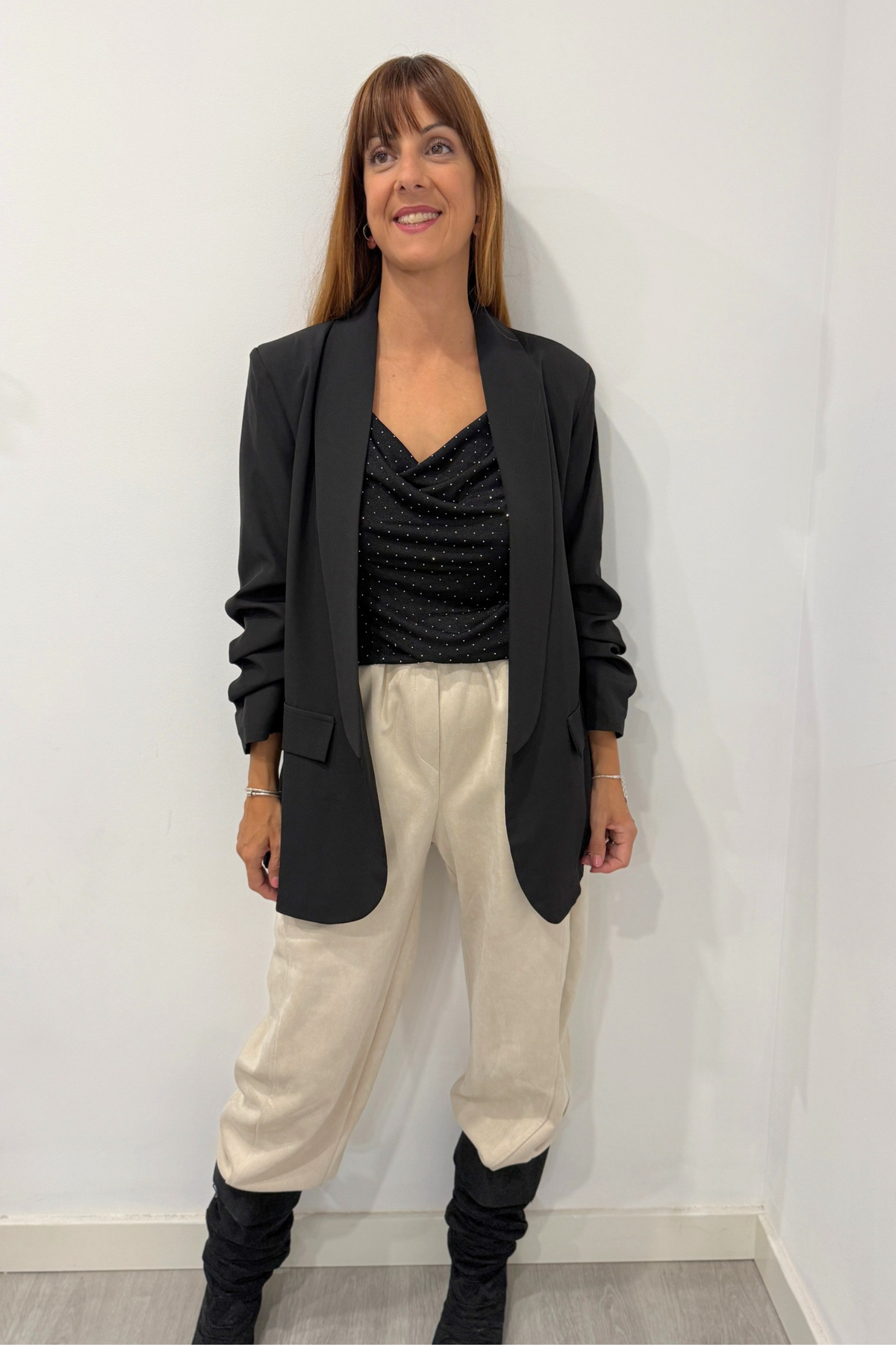 Pantalón Duna con cinturón