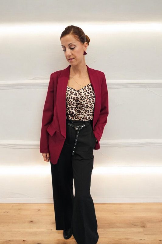 Blazer Burgundy